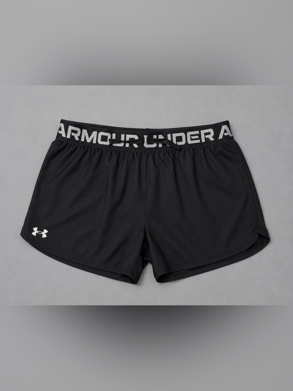 Youth Girl's Under Armour Shorts - Black - Size Youth Exrta Large YXL